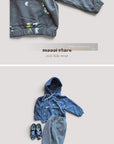 Little Foxx – Hand Printing Hoodie Tee