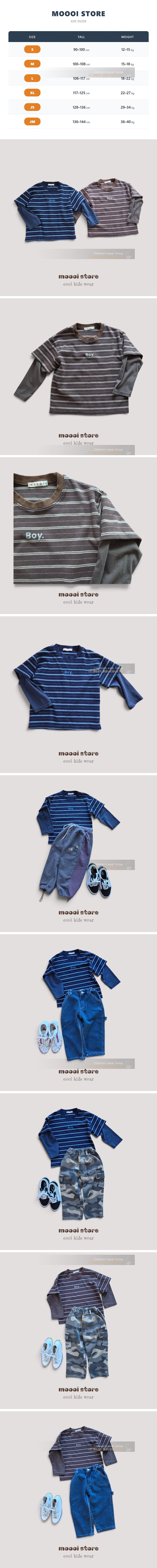 Little Foxx – Boy Layered Striped Tee
