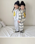 Little Foxx – Big Smile Embroidered Top &amp; Bottom Set