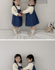 Little Foxx – Denim Overall Dress