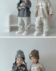 Little Foxx – Waffle Jogger Pants