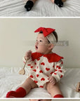 Little Foxx – Heart Collar Romper Set