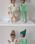 Little Foxx – Embroidered Mickey Top &amp; Bottom Set