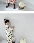 Little Foxx – Heart Fleece Dress