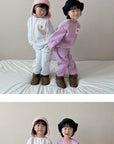 Little Foxx – Fleece Daisy Top & Bottom Set