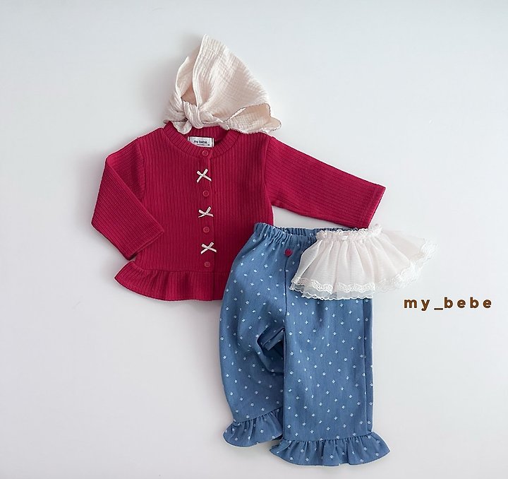 Little Foxx – Denim Frill Pants