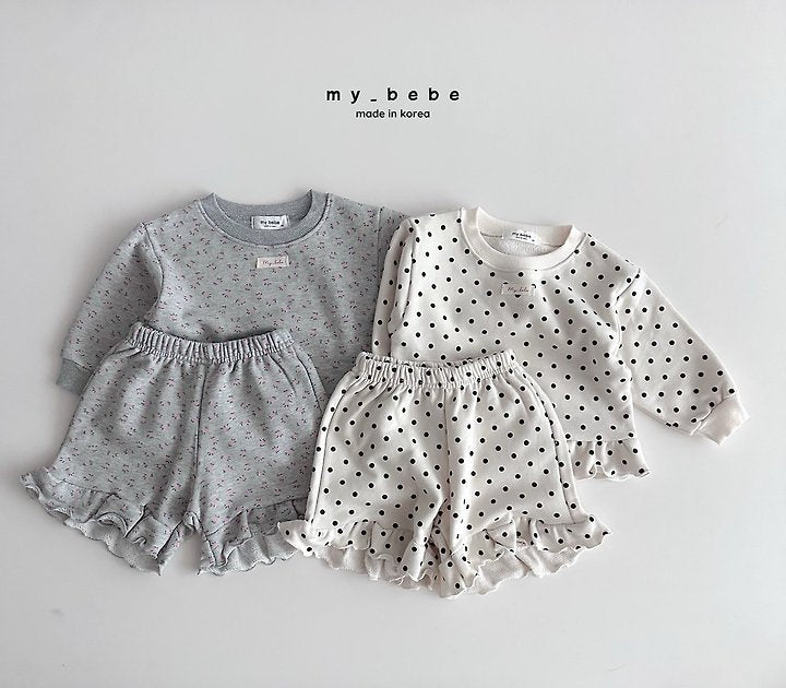 Little Foxx – Soft French Terry Frill Set (Sweatshirt + Pants)