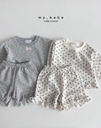 Little Foxx – Soft French Terry Frill Set (Sweatshirt + Pants)