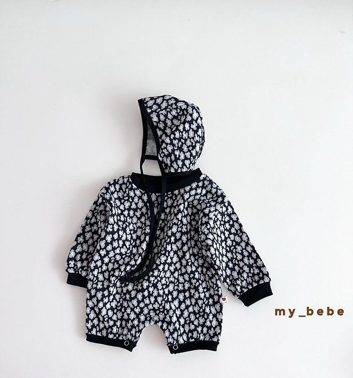 Little Foxx – Jacquard Bodysuit (Bonnet Set)