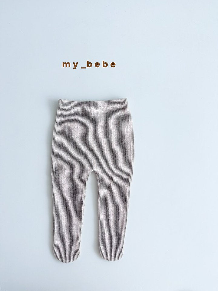 Little Foxx – Fine Rib Footed Leggings