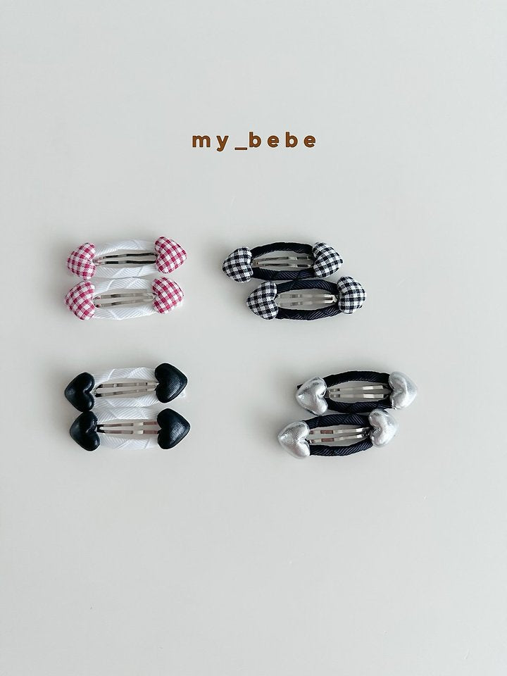 Little Foxx – Heart Snap Hair Clips