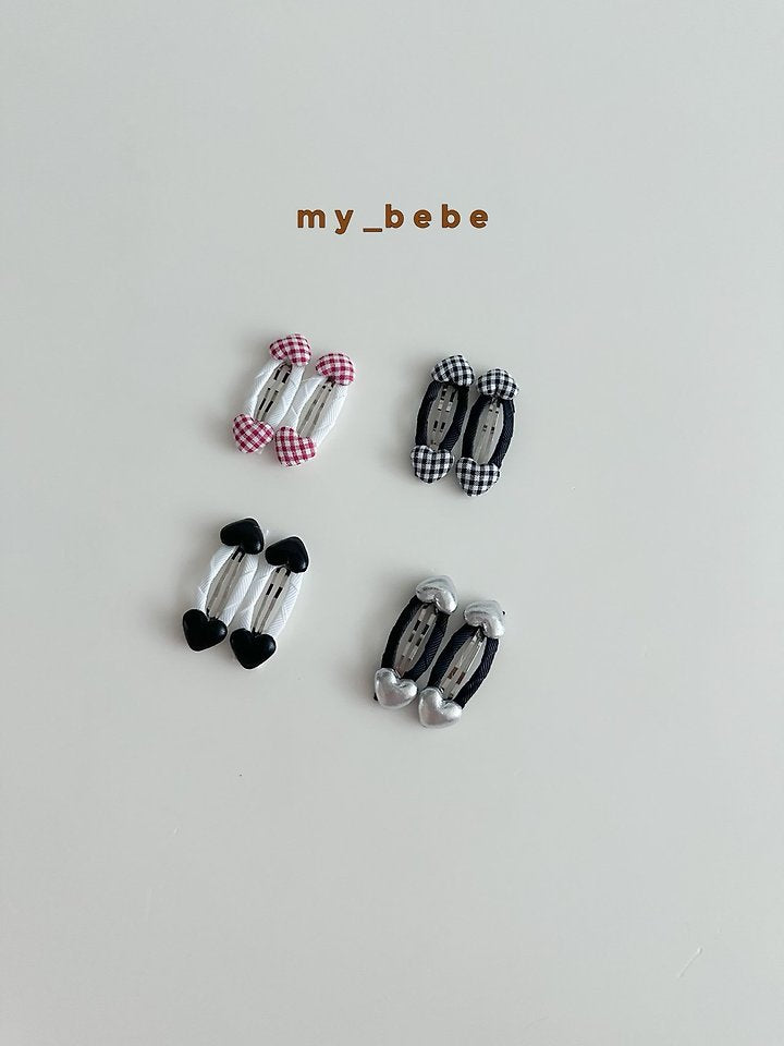 Little Foxx – Heart Snap Hair Clips