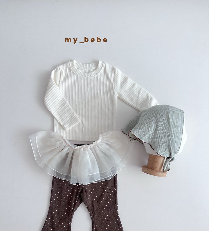 Little Foxx – Basic Rib Long Sleeve Tee