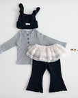 Little Foxx – Henley Long Sleeve Tee
