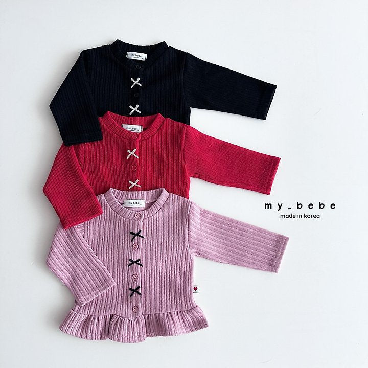Little Foxx – Frill Ribbon Cardigan