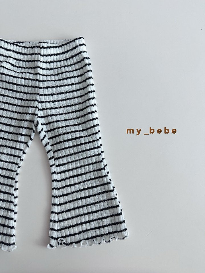 Little Foxx – Stripe Wave Bootcut Pants
