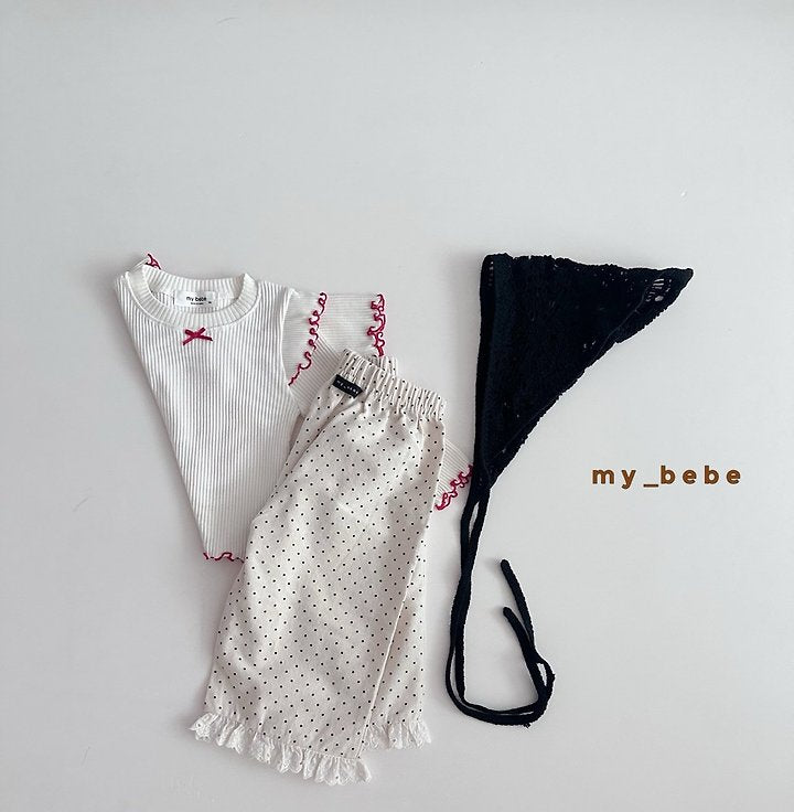 Little Foxx – Dot Lace Pants
