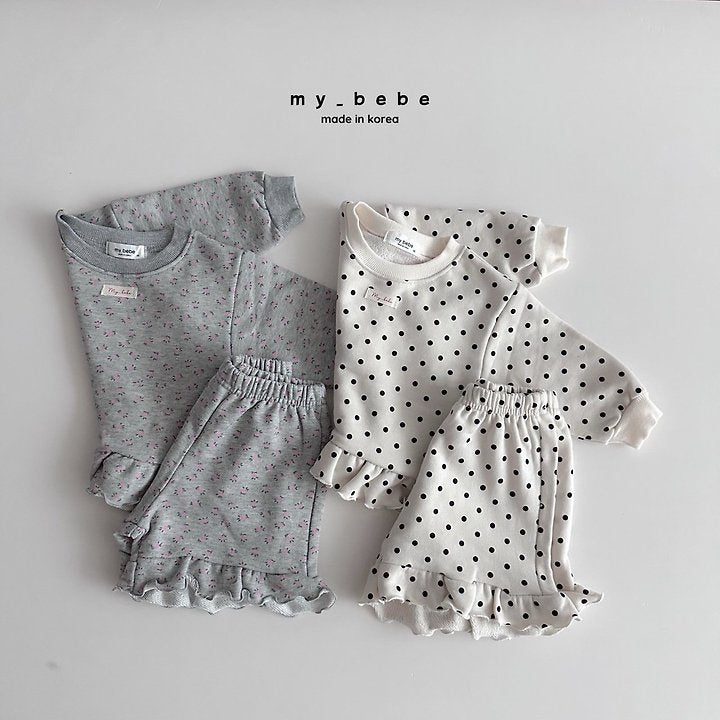 Little Foxx – Soft French Terry Frill Set (Sweatshirt + Pants)
