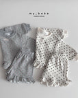 Little Foxx – Soft French Terry Frill Set (Sweatshirt + Pants)