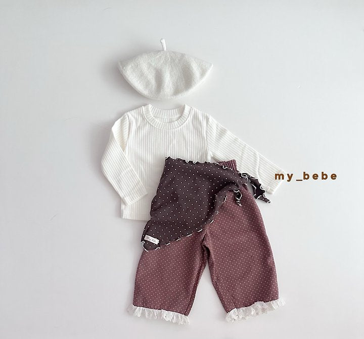 Little Foxx – Basic Rib Long Sleeve Tee