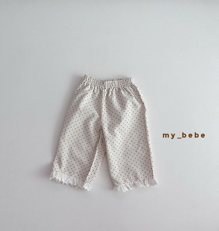 Little Foxx – Dot Lace Pants