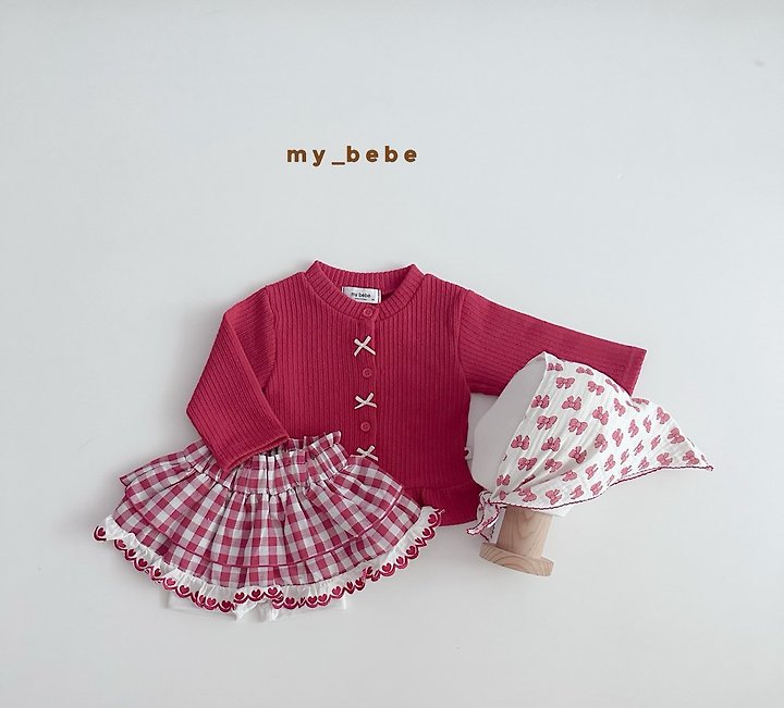 Little Foxx – Check Tiered Skirt