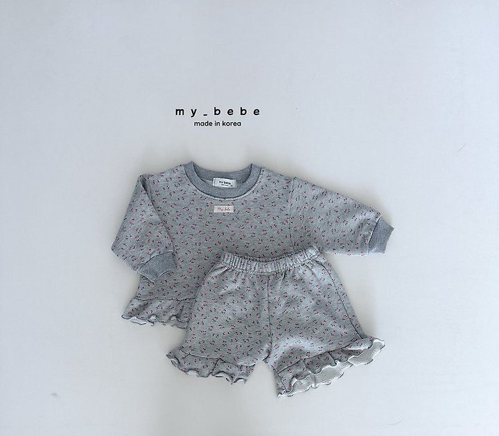 Little Foxx – Soft French Terry Frill Set (Sweatshirt + Pants)