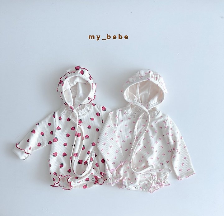 Little Foxx – Waffle Lace Suit (Bonnet Set)