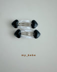 Little Foxx – Heart Snap Hair Clips