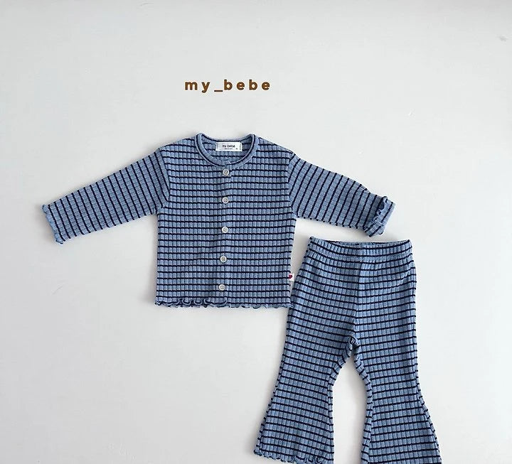 Little Foxx – Stripe Wave Bootcut Pants