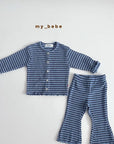 Little Foxx – Stripe Wave Bootcut Pants