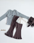 Little Foxx – Seam Frill Bootcut Pants