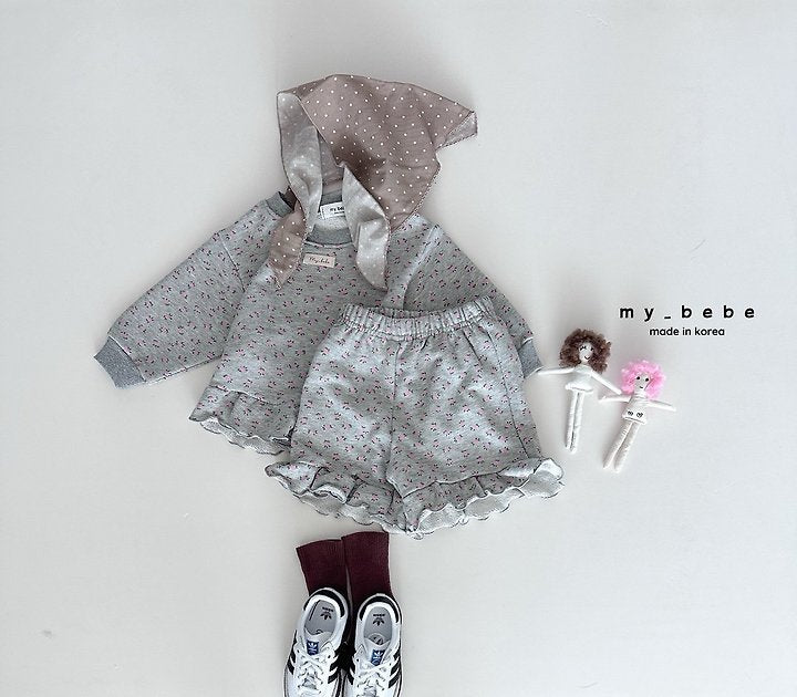 Little Foxx – Soft French Terry Frill Set (Sweatshirt + Pants)