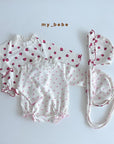Little Foxx – Waffle Lace Suit (Bonnet Set)