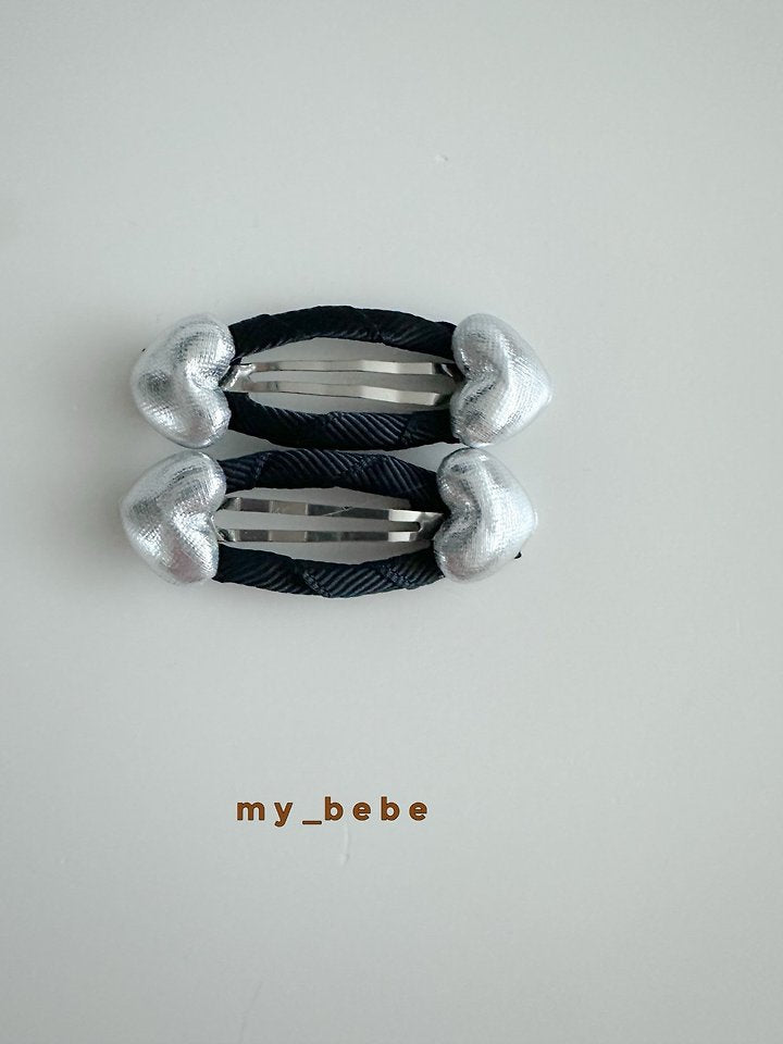 Little Foxx – Heart Snap Hair Clips