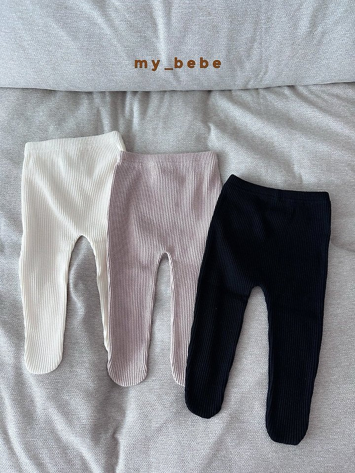 Little Foxx – Fine Rib Footed Leggings