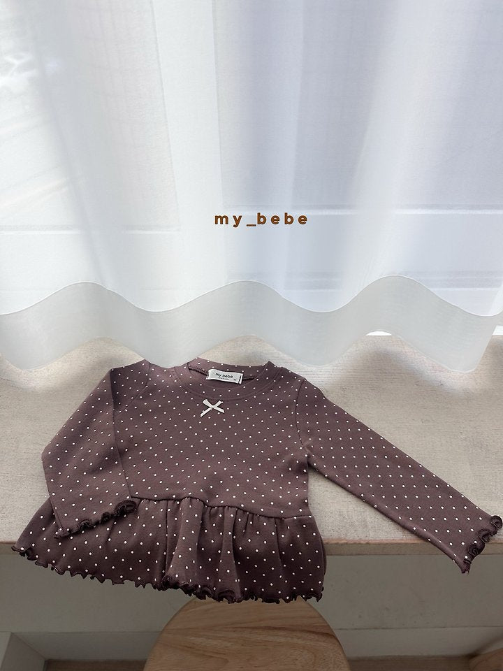 Little Foxx – Ruffle Ribbon Tee