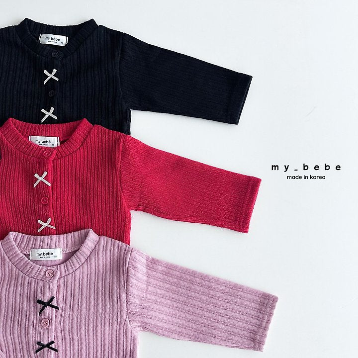 Little Foxx – Frill Ribbon Cardigan