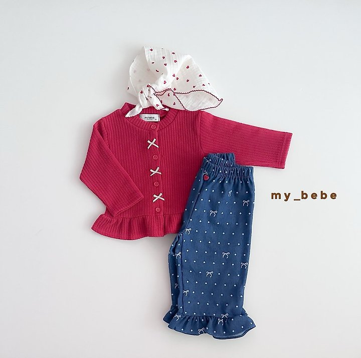 Little Foxx – Denim Frill Pants