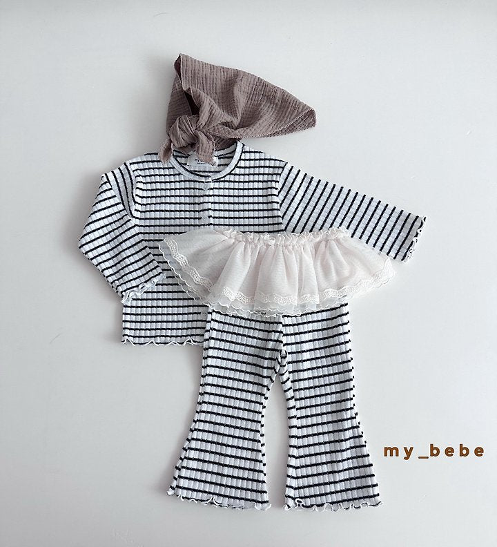 Little Foxx – Stripe Wave Cardigan