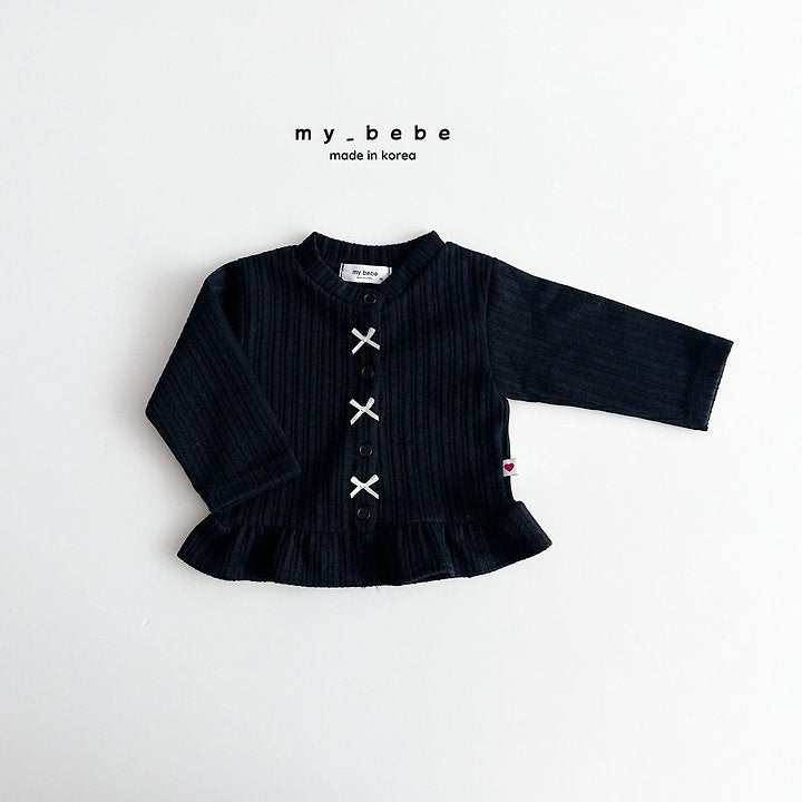 Little Foxx – Frill Ribbon Cardigan