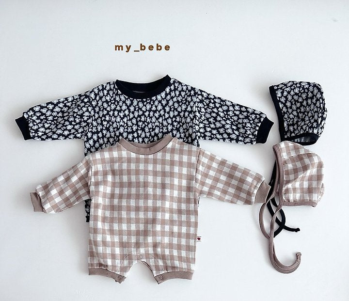 Little Foxx – Jacquard Bodysuit (Bonnet Set)