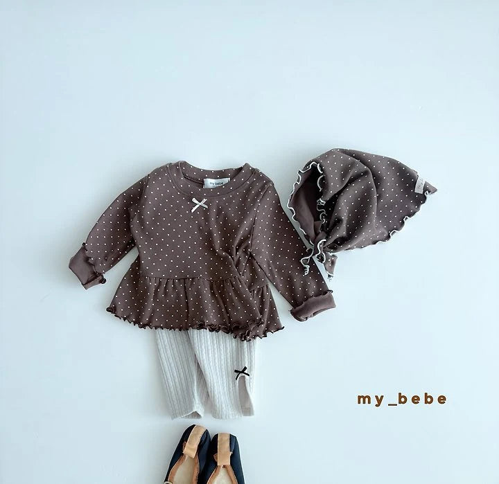 Little Foxx – Ruffle Ribbon Tee