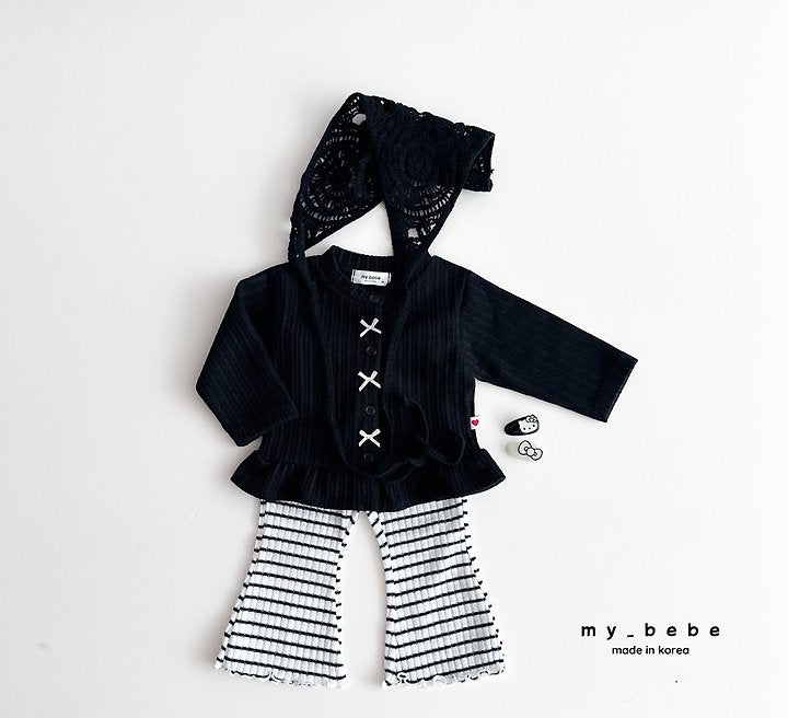 Little Foxx – Frill Ribbon Cardigan