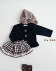Little Foxx – Check Tiered Skirt