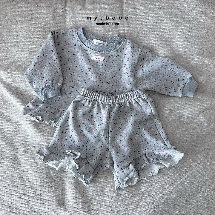 Little Foxx – Soft French Terry Frill Set (Sweatshirt + Pants)