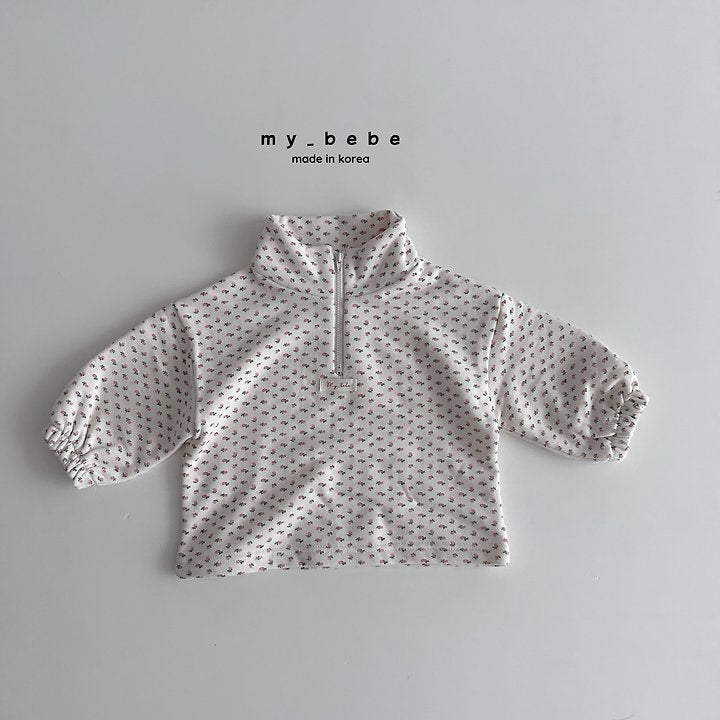 Little Foxx – French Terry Anorak Stripe Top