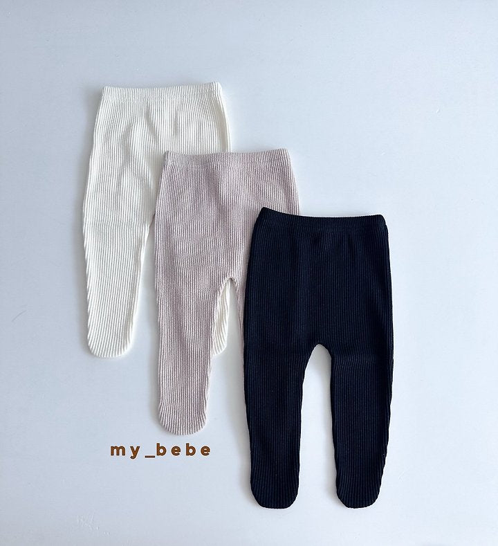 Little Foxx – Fine Rib Footed Leggings