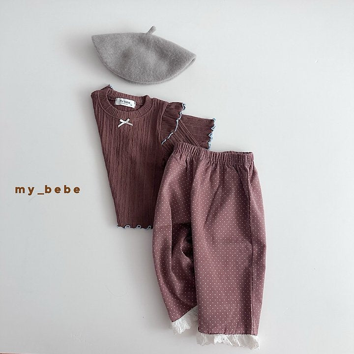 Little Foxx – Autumn Double Ruffle Tee