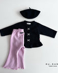 Little Foxx – Frill Ribbon Cardigan